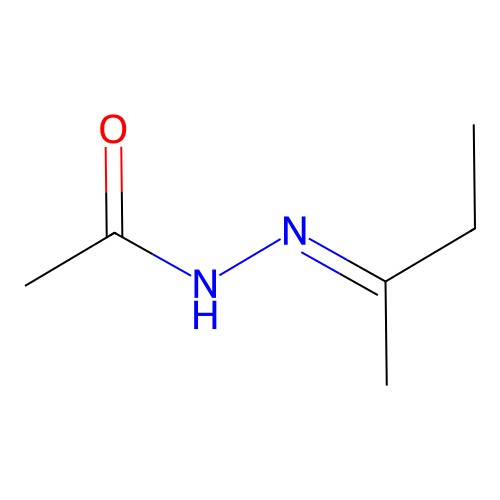 N-(butan-2-ylideneamino)acetamide structure