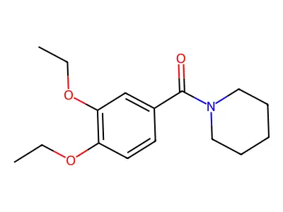 (3,4-Diethoxyphenyl)-piperidin-1-ylmethanone structure