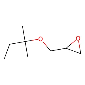 ((1,1-Dimethylpropoxy)methyl)oxirane structure