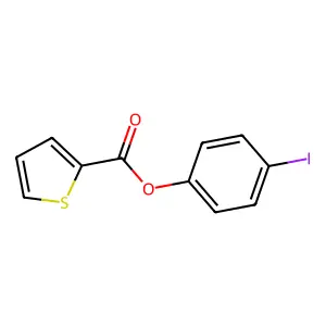 4-Iodophenyl thiophene-2-carboxylate structure