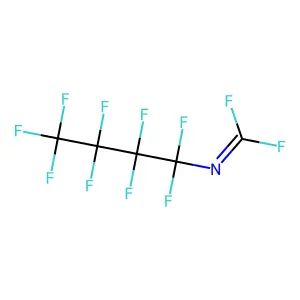 (Nonafluorobutyl)carbonimidoyl structure