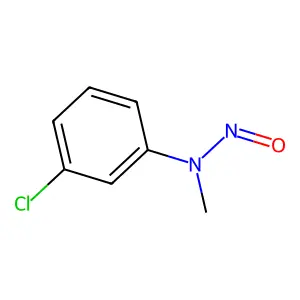 ANILINE, m-CHLORO-N-METHYL-N-NITROSO- structure