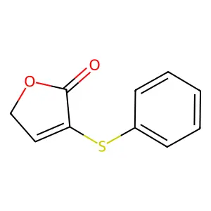 3-(Phenylthio)-2(5H)-furanone structure