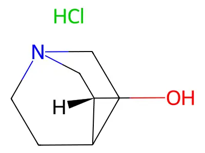 3-Quinuclidinol hydrochloride structure