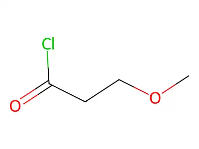 3-Methoxypropanoyl chloride structure