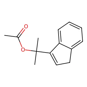 3-(2-Acetoxy-2-propyl)indene structure
