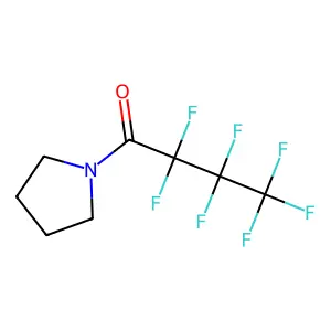 2,2,3,3,4,4,4-Heptafluoro-1-pyrrolidin-1-ylbutan-1-one structure