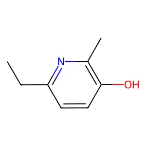 2-Methyl-6-ethyl-3-hydroxypyridine structure