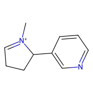 Nicotine iminium structure