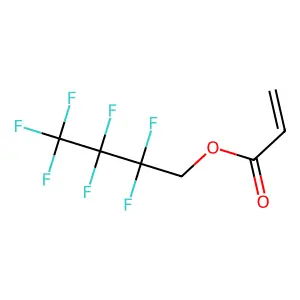2-Propenoic acid, 2,2,3,3,4,4,4-heptafluorobutyl ester structure