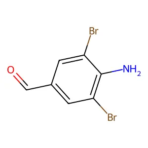 4-Amino-3,5-dibromobenzaldehyde structure