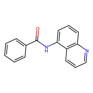 N-5-Quinolinylbenzamide structure