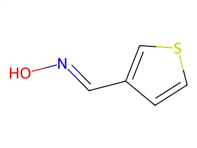 N-(thiophen-3-ylmethylidene)hydroxylamine structure