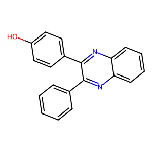 4-(3-Phenylquinoxalin-2-yl)phenol structure