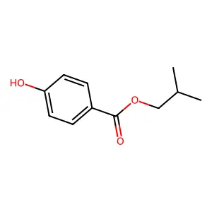 Isobutylparaben structure