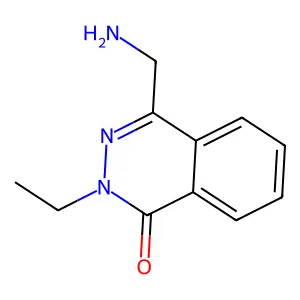 4-(Aminomethyl)-2-ethyl-1(2H)-phthalazinone structure