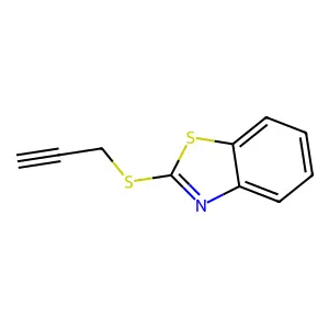 2-(Prop-2-yn-1-ylsulfanyl)-1,3-benzothiazole structure