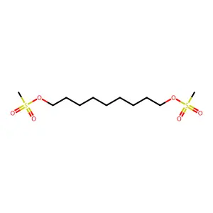 1,9-Nonanediol, dimethanesulfonate structure
