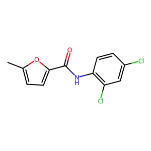 N-(2,4-dichlorophenyl)-5-methylfuran-2-carboxamide structure