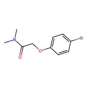 2-(4-bromophenoxy)-N,N-dimethylacetamide structure