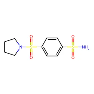 4-(Pyrrolidin-1-ylsulfonyl)benzenesulfonamide structure