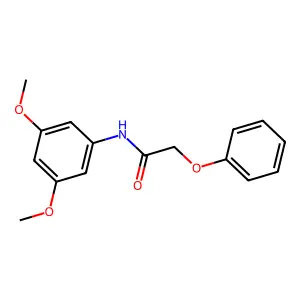 N-(3,5-dimethoxyphenyl)-2-phenoxyacetamide structure
