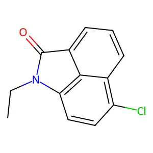 6-Chloro-1-ethylbenz[cd]indol-2(1H)-one structure