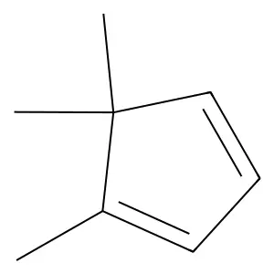 1,5,5-Trimethylcyclopentadiene structure