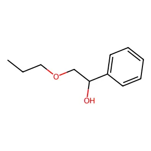 1-Phenyl-2-propoxyethanol structure