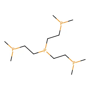 Tris(2-dimethylphosphanylethyl)phosphane structure