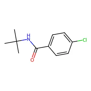 4-Chloro-N-(1,1-dimethylethyl)benzamide structure