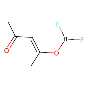 4-Oxopent-2-en-2-yl borodifluoridate structure