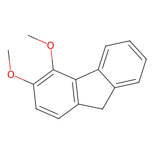 3,4-dimethoxy-9H-fluorene structure