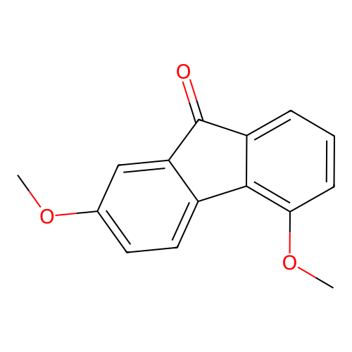 2,5-Dimethoxy-9H-fluoren-9-one structure
