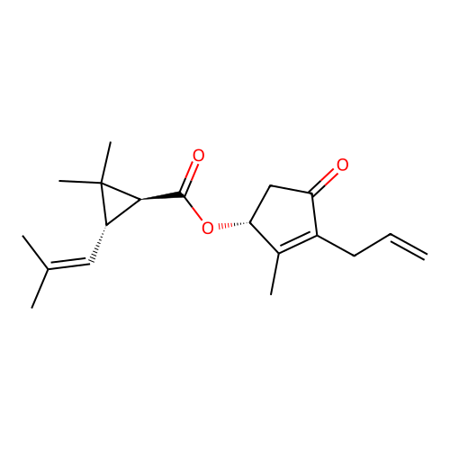 (-)-trans-(R)-allethrin structure
