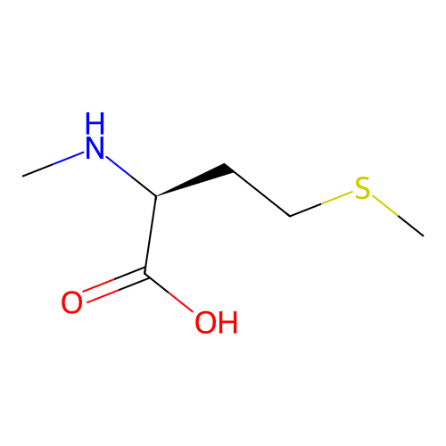 N-methyl-L-methionine structure