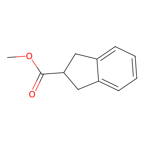 Methyl indane-2-carboxylate structure