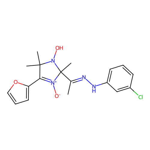 C18H21ClN4O3 structure