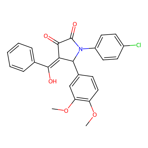C25H20ClNO5 structure