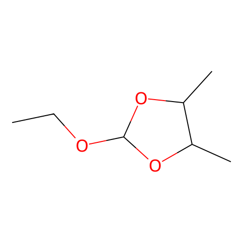 2-Ethoxy-4,5-dimethyl-1,3-dioxolane structure