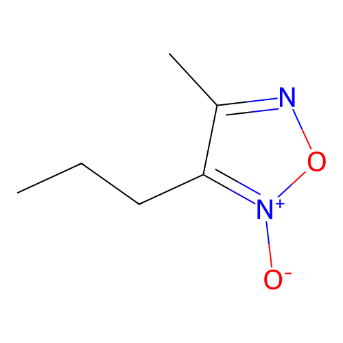 Methylpropylfuroxan structure