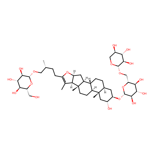 Trigoneoside VIII structure