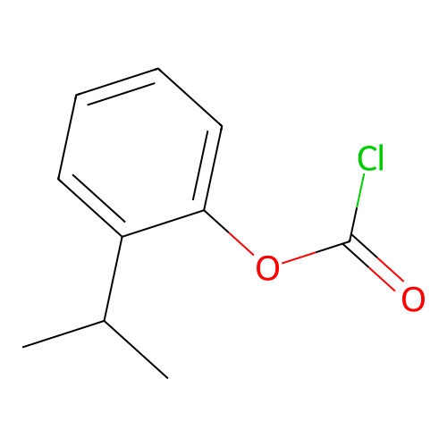 o-Cumenyl chloroformate structure