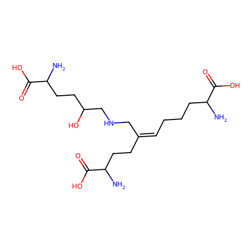Hydroxymerodesmosine structure