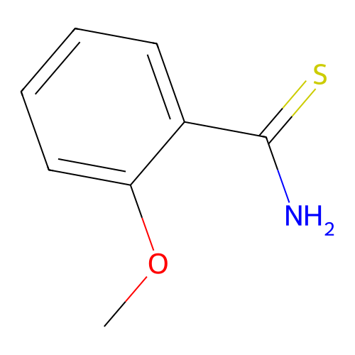 2-Methoxybenzene-1-carbothioamide structure