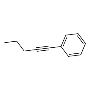 1-Pentynylbenzene structure