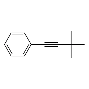 Phenyl-t-butylacetylene structure