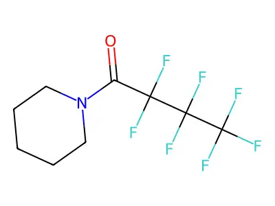 2,2,3,3,4,4,4-Heptafluoro-1-(piperidin-1-yl)butan-1-one structure