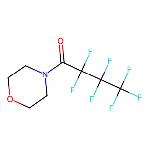 N-Heptafluorobutyrylmorpholine structure