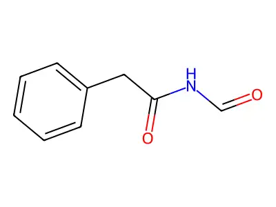 N-formyl-2-phenylacetamide structure